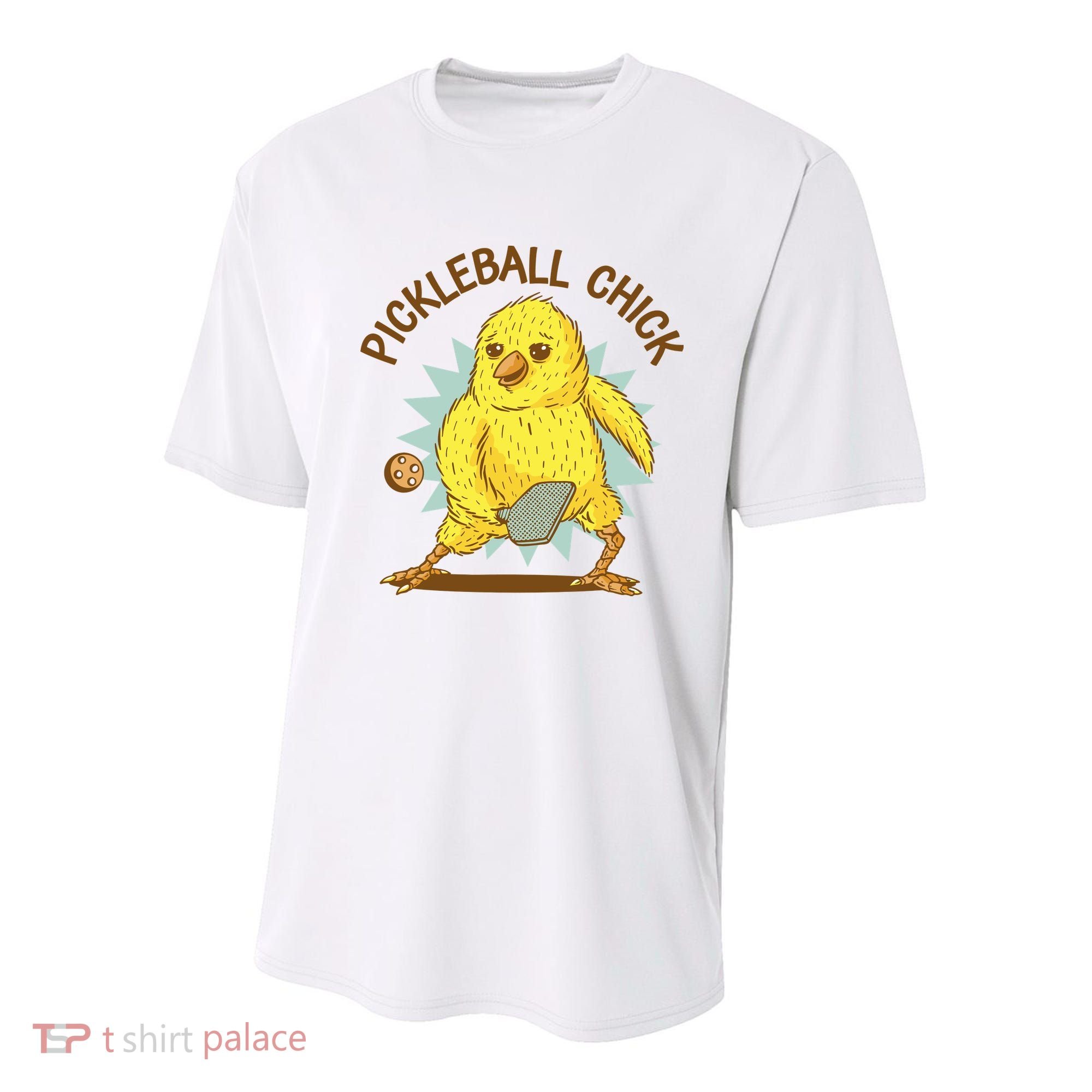 Pickleball Chick Cute Sport Youth Performance Sprint T-Shirt