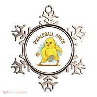 Pickleball Chick Cute Sport Ornament thumb 0