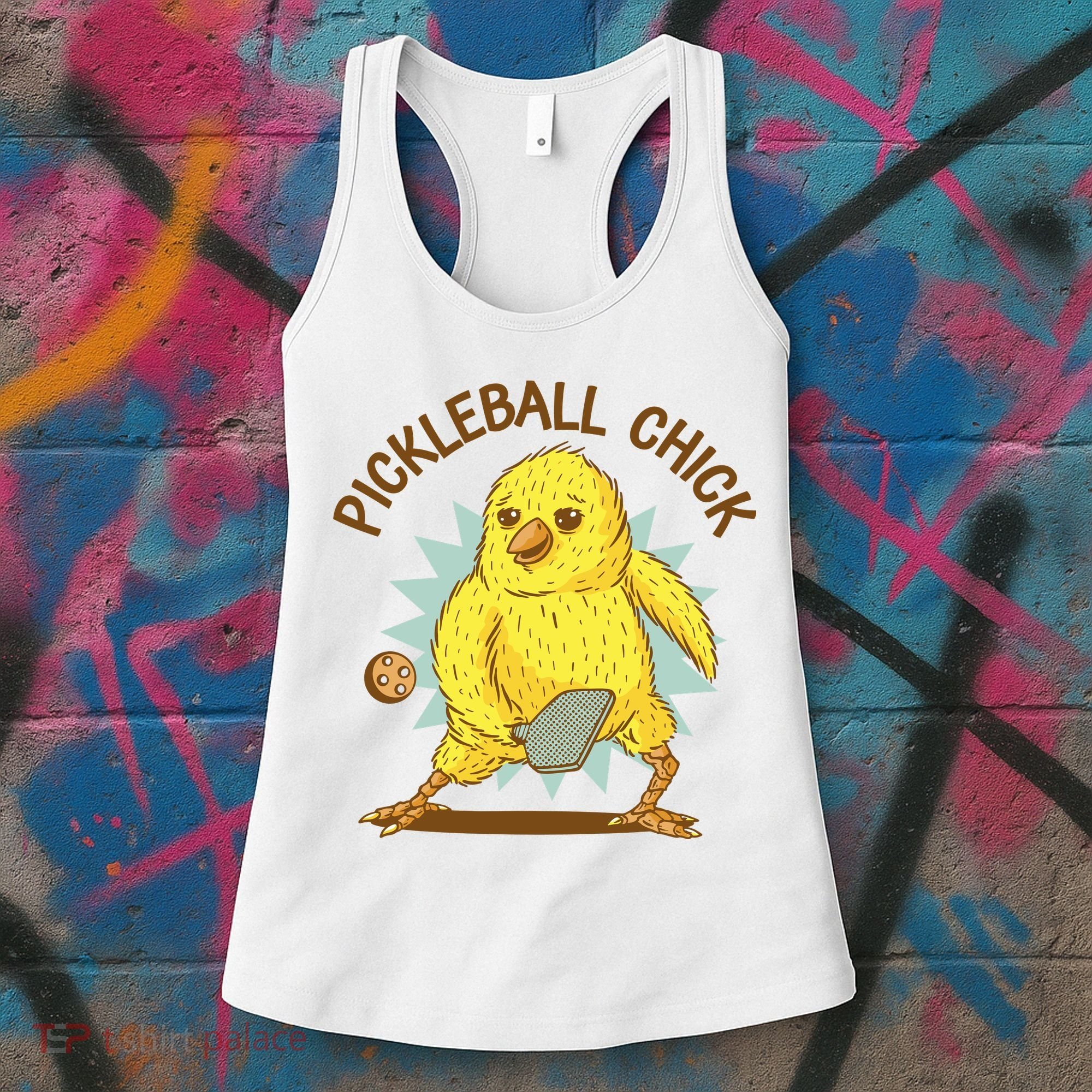 Pickleball Chick Cute Sport Women's Tank Top