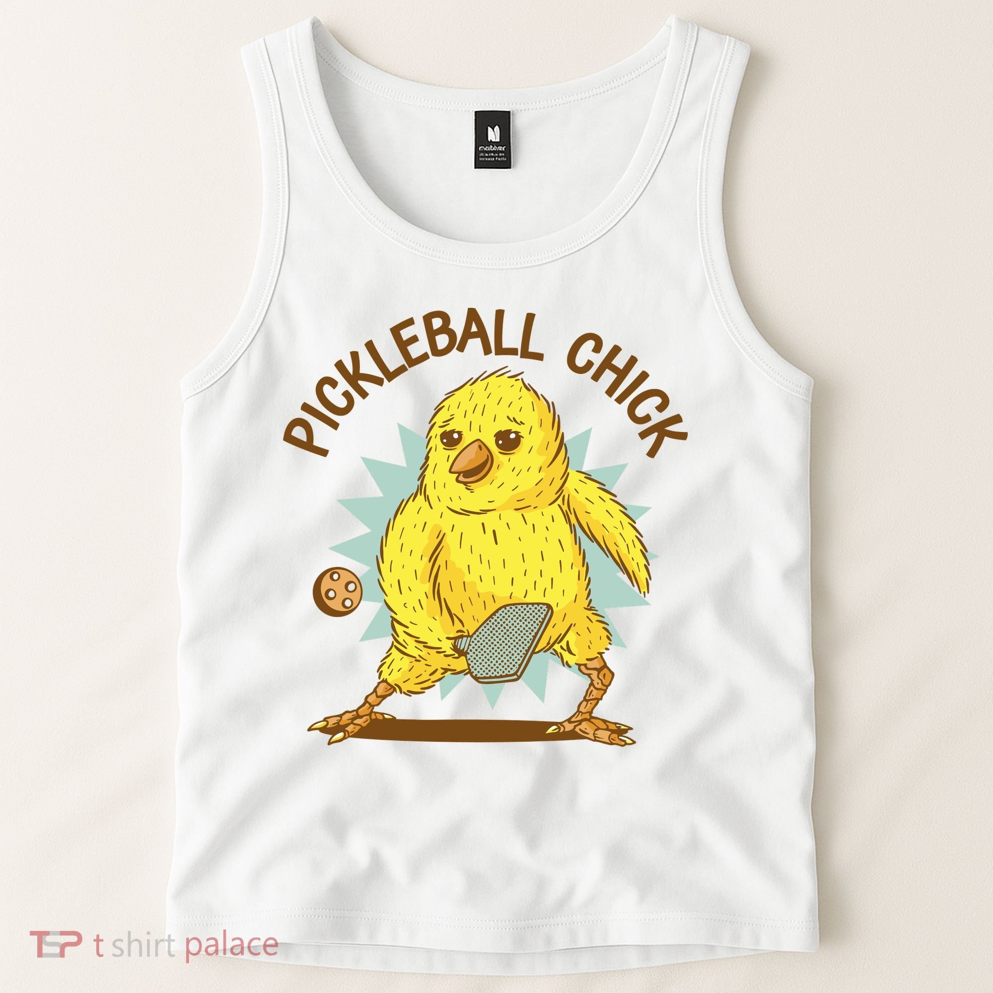 Pickleball Chick Cute Sport Tank Top