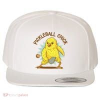 Pickleball Chick Cute Sport Wool Snapback Cap thumb 0