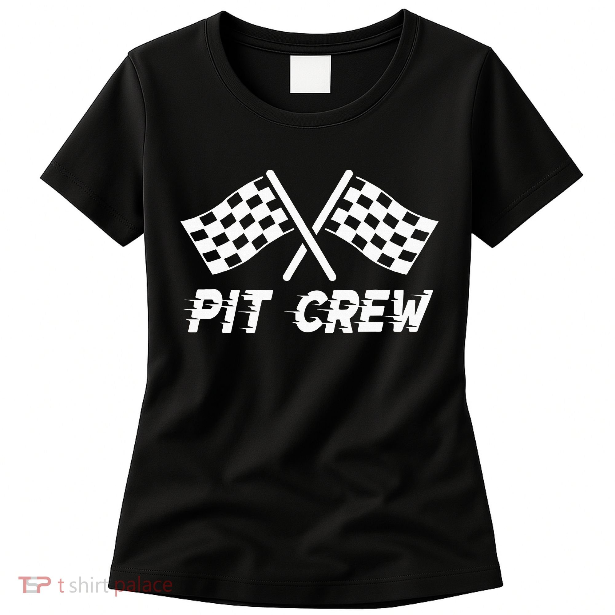 Pit Crew Costume For Race Car Parties Women's T-Shirt