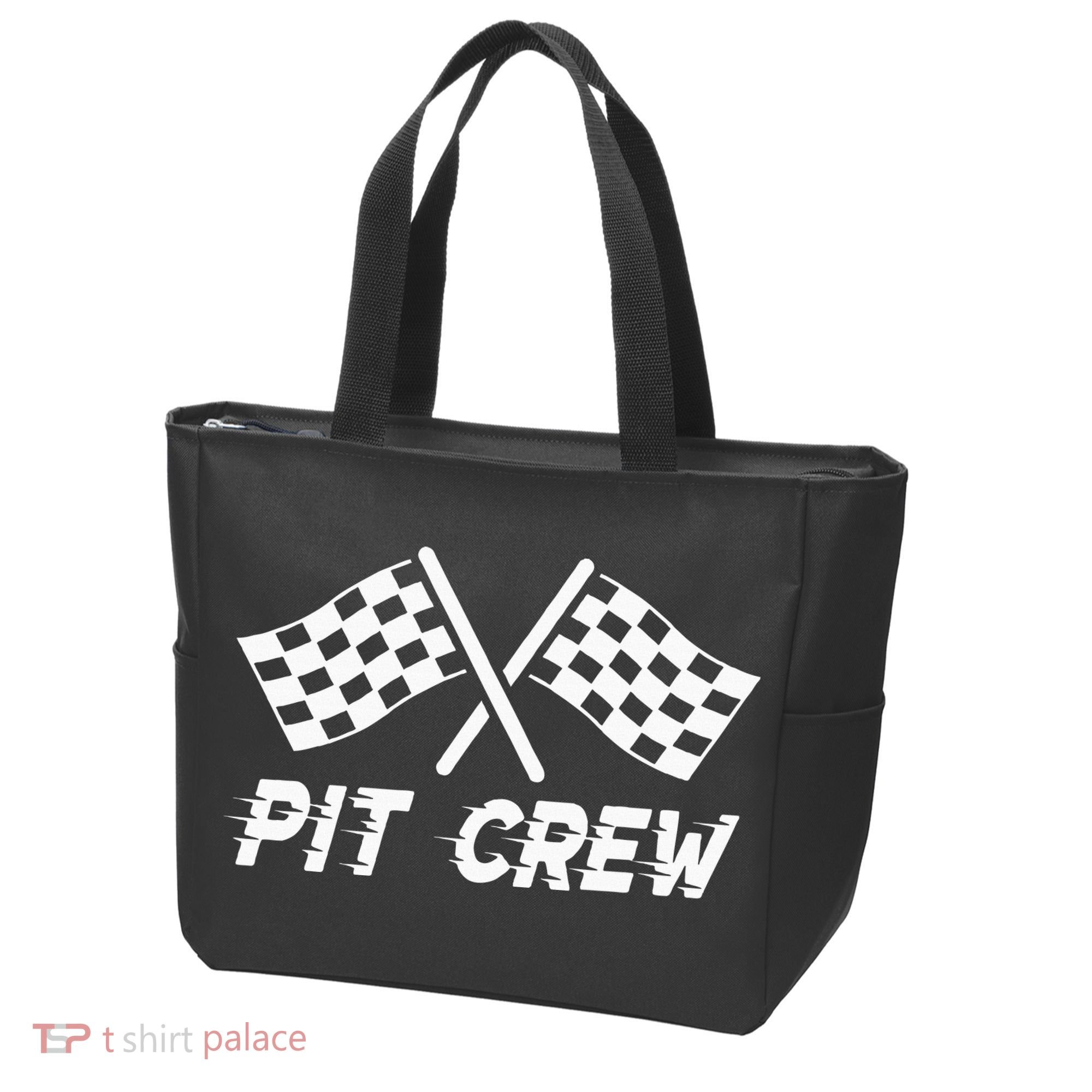 Pit Crew Costume For Race Car Parties Tote Bag
