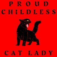 Proud Childless Cat Lady Kamala 2024 Election Political Santa Hat thumb 1