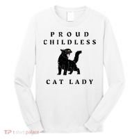Proud Childless Cat Lady Kamala 2024 Election Political Long Sleeve Shirt thumb 0