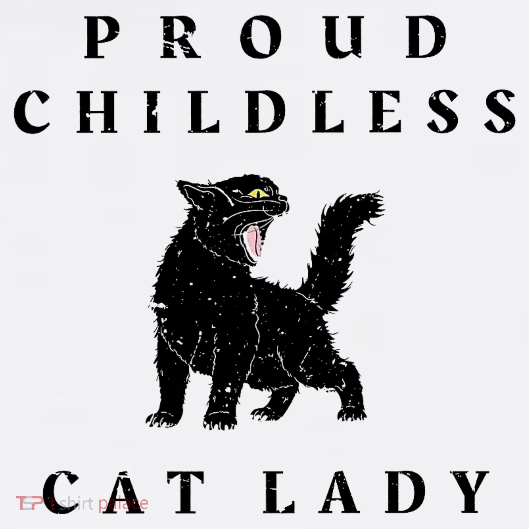 Proud Childless Cat Lady Kamala 2024 Election Political Women's Hoodie