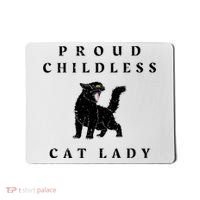 Proud Childless Cat Lady Kamala 2024 Election Political Mousepad thumb 0