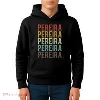 Pereira City Colombia Retro Kids Hoodie thumb 4