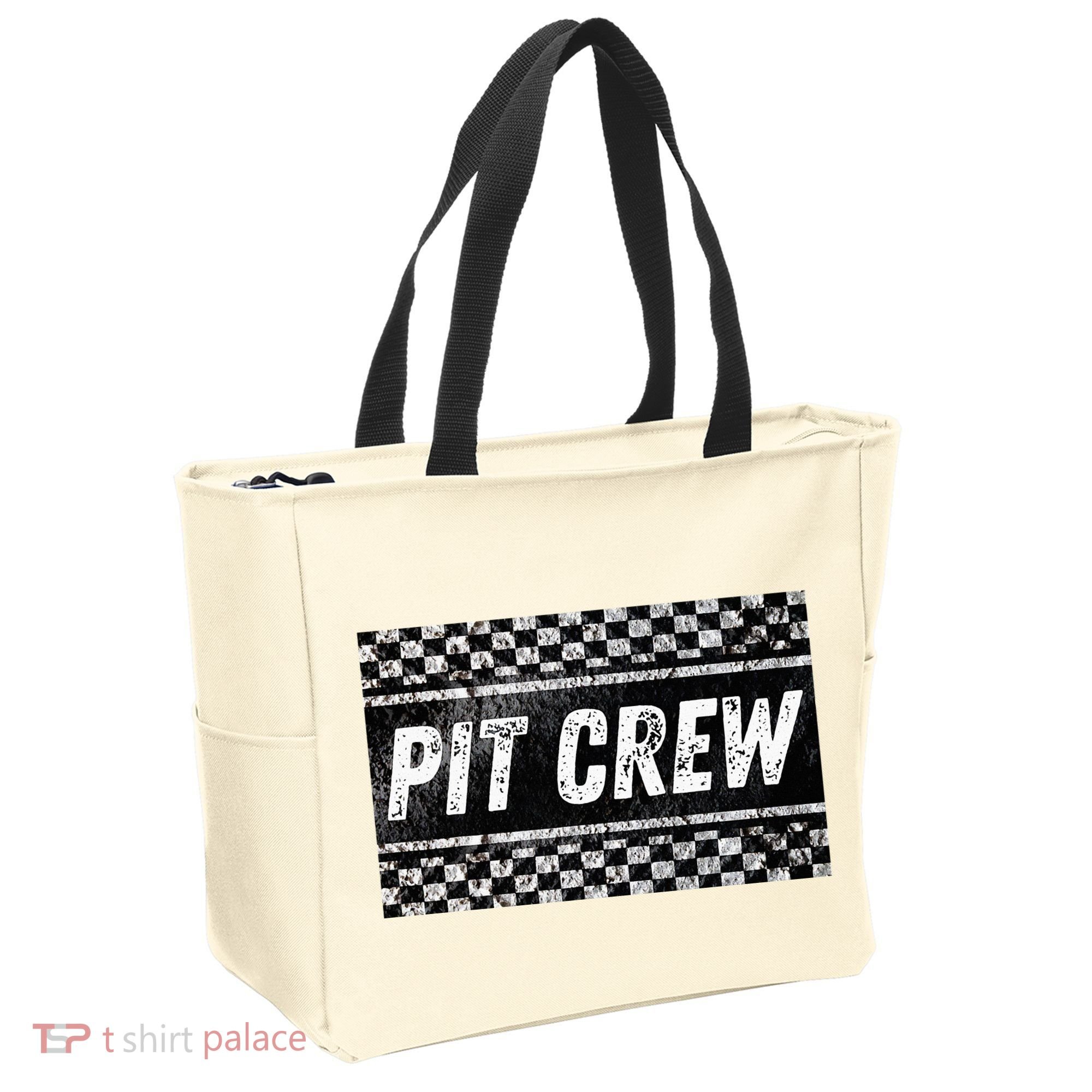 Pit Crew Costume For Racing Car Parties Tote Bag