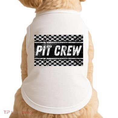 Pit Crew Costume For Racing Car Parties Doggie Tank