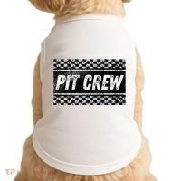 Pit Crew Costume For Racing Car Parties Doggie Tank thumb 0