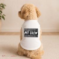 Pit Crew Costume For Racing Car Parties Doggie Tank thumb 2