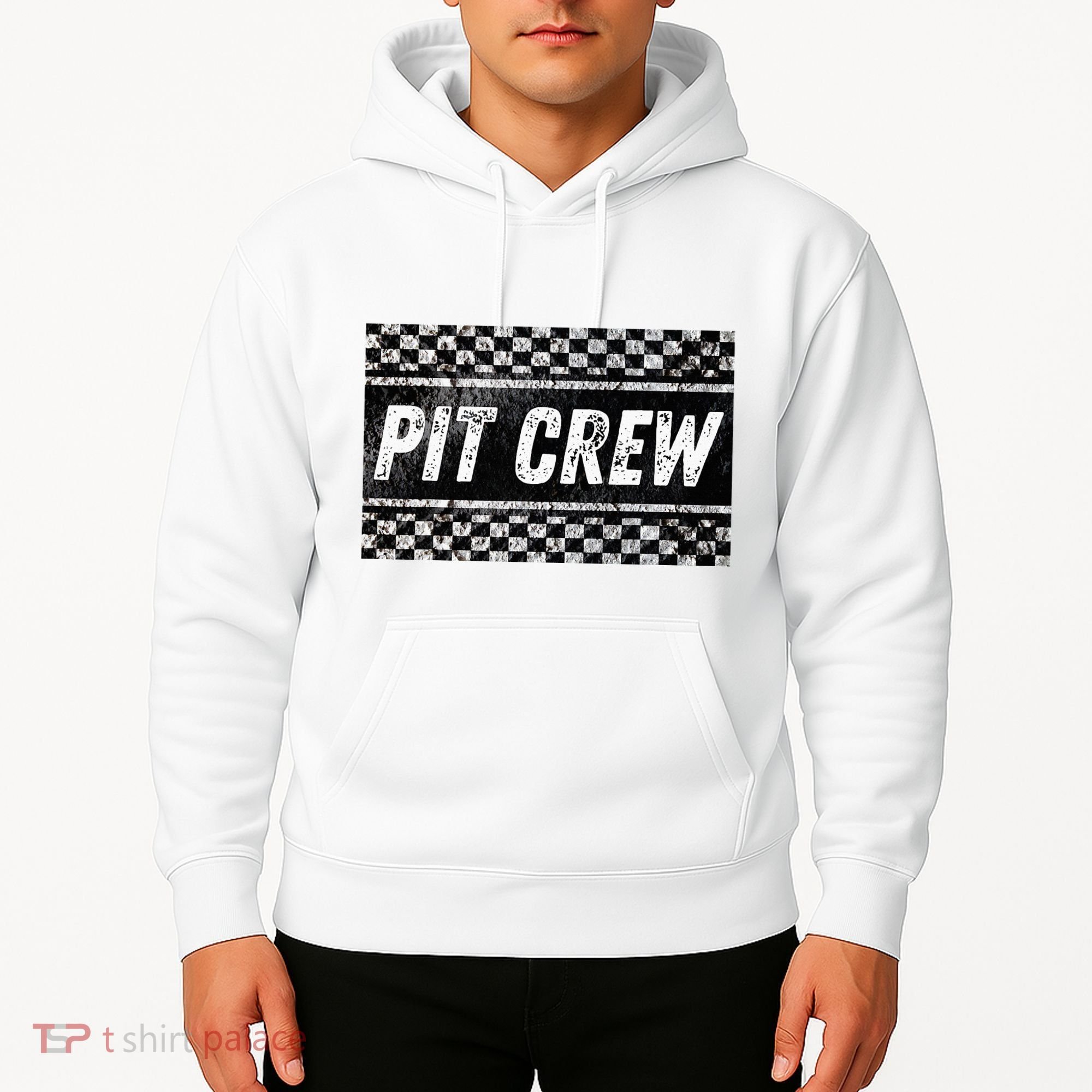 Pit Crew Costume For Racing Car Parties Hoodie