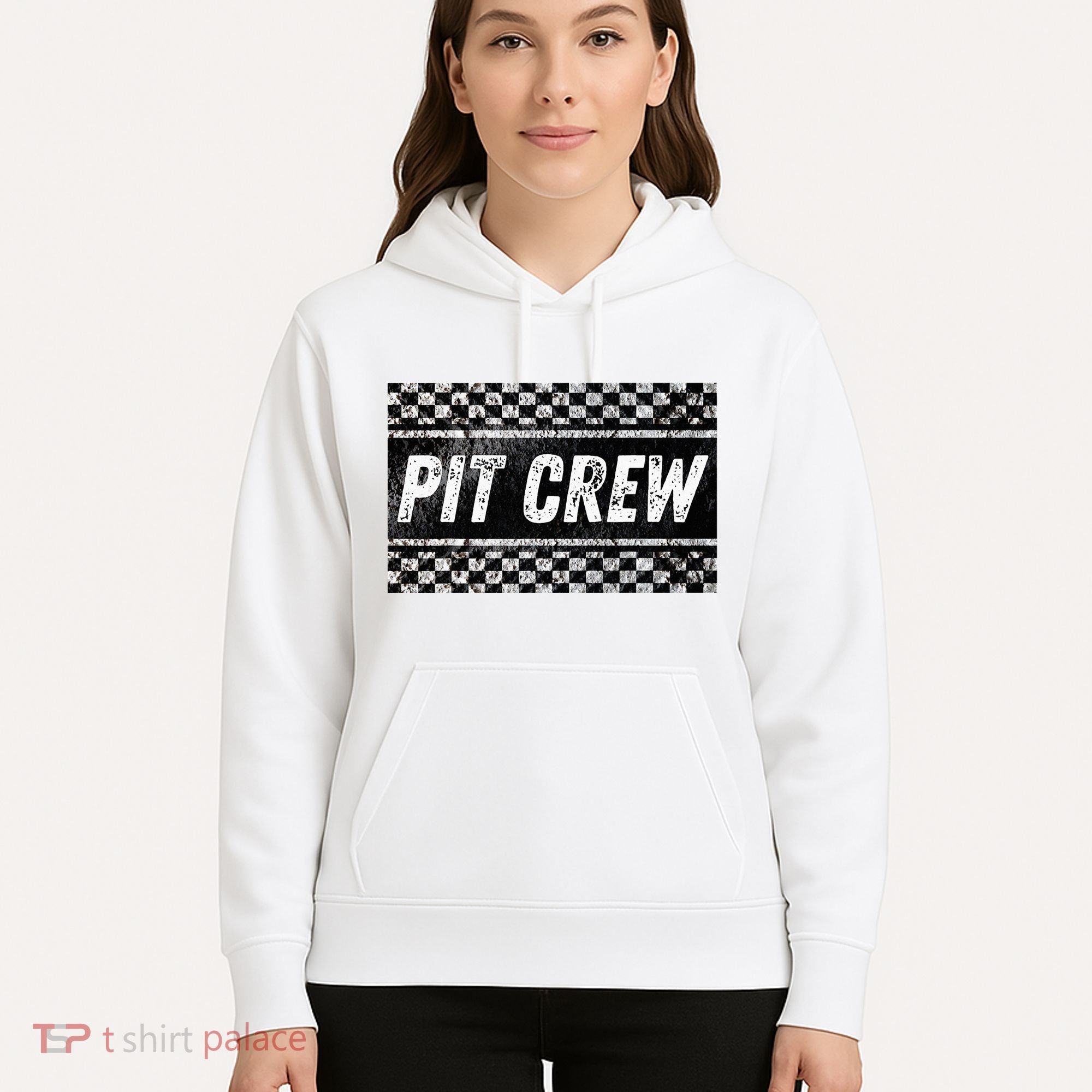 Pit Crew Costume For Racing Car Parties Hoodie