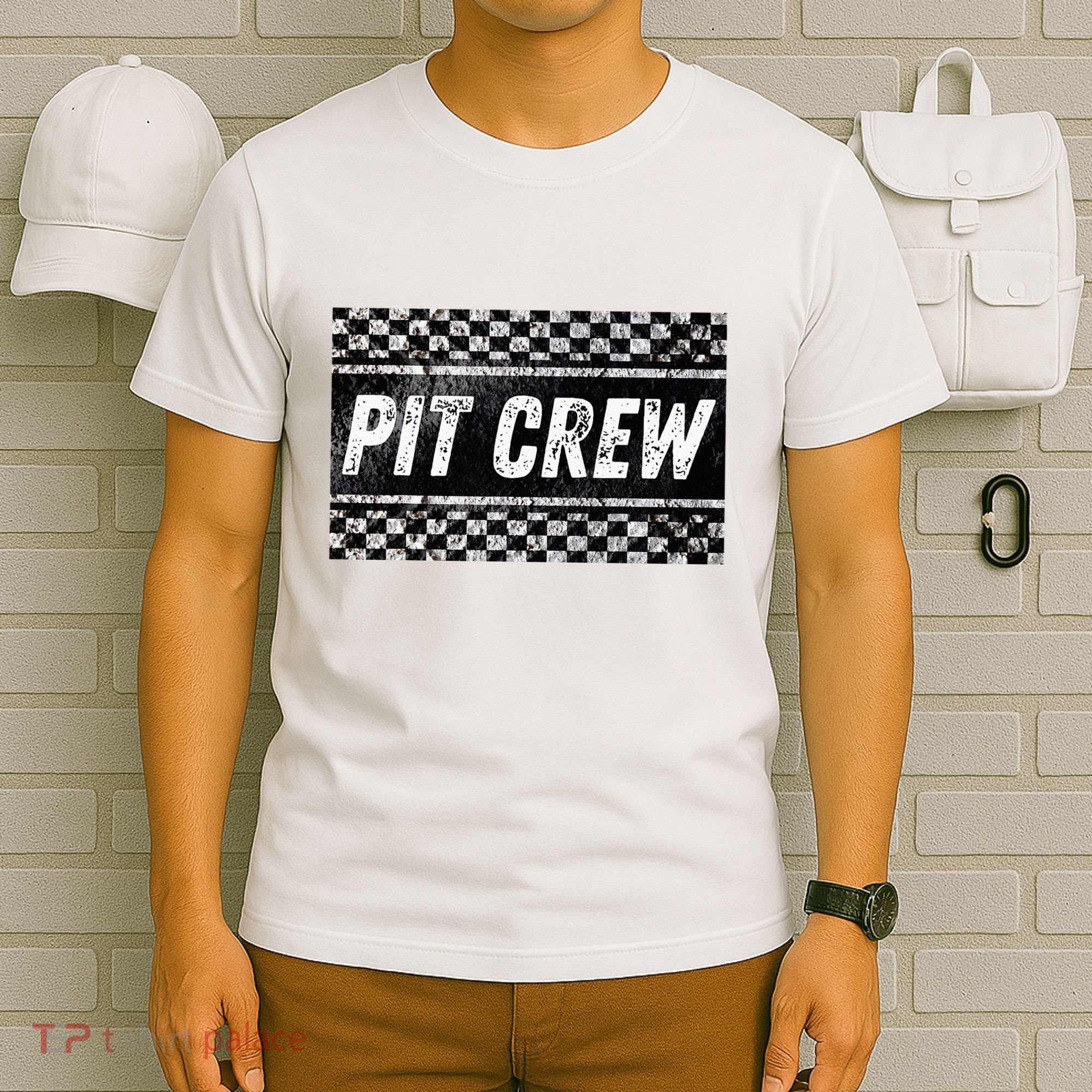 Pit Crew Costume For Racing Car Parties T-Shirt