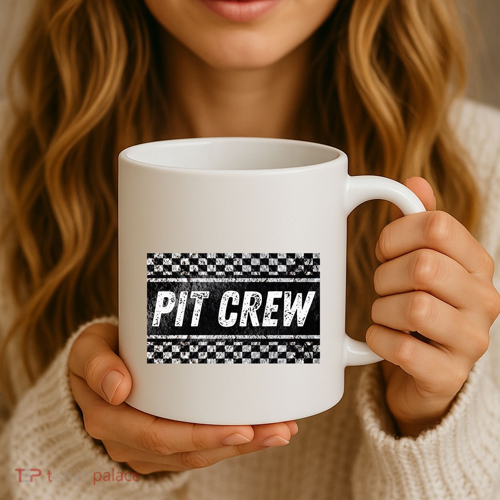 Pit Crew Costume For Racing Car Parties Coffee Mug