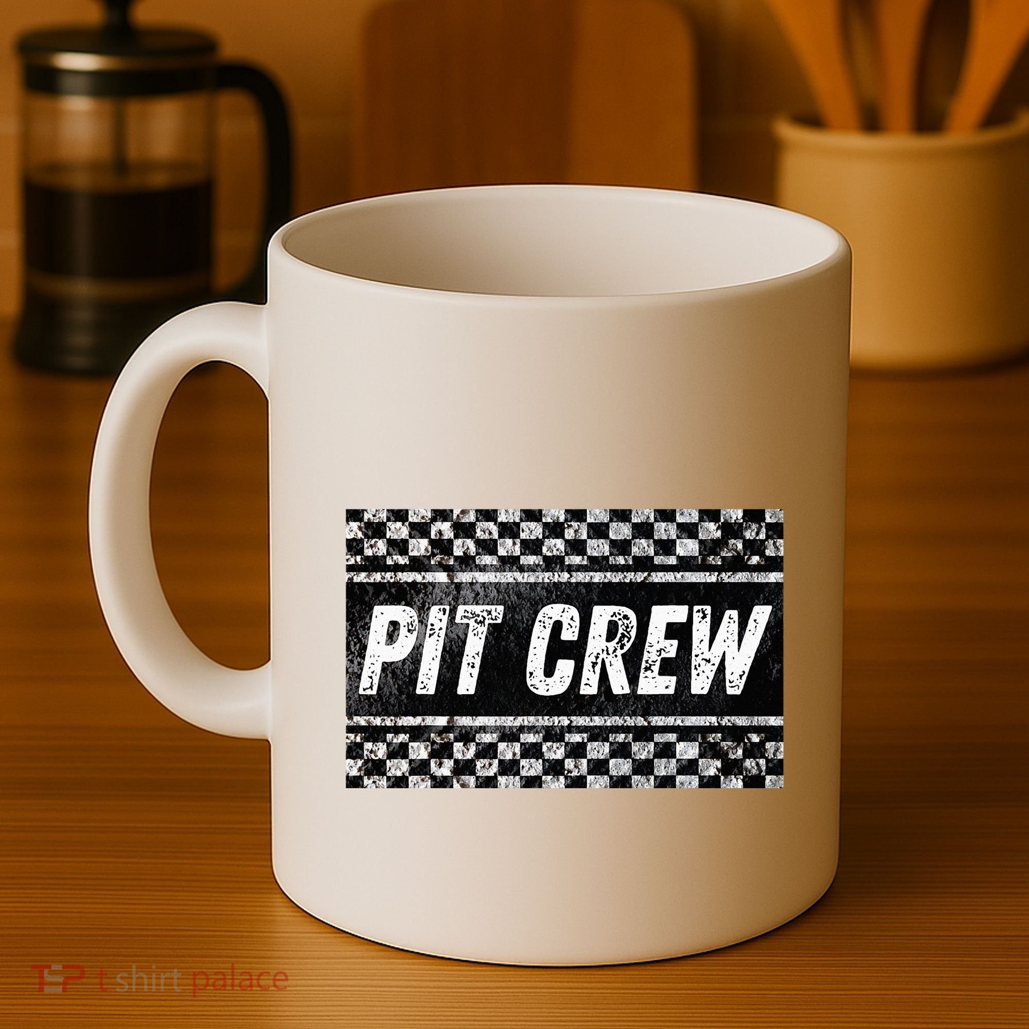 Pit Crew Costume For Racing Car Parties Coffee Mug