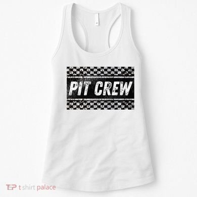 Pit Crew Costume For Racing Car Parties Women's Tank Top