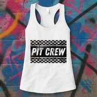 Pit Crew Costume For Racing Car Parties Women's Tank Top thumb 3