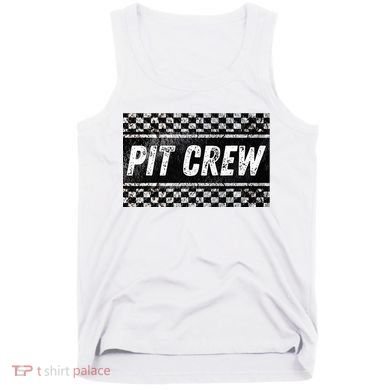 Pit Crew Costume For Racing Car Parties Tank Top