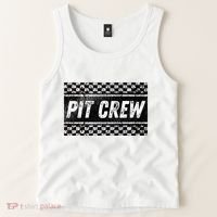 Pit Crew Costume For Racing Car Parties Tank Top thumb 2