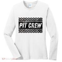 Pit Crew Costume For Racing Car Parties Women's Long Sleeve Shirt thumb 0