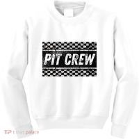 Pit Crew Costume For Racing Car Parties Kids Sweatshirt thumb 0