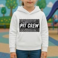 Pit Crew Costume For Racing Car Parties Kids Hoodie thumb 3