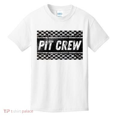 Pit Crew Costume For Racing Car Parties Kids T-Shirt