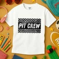 Pit Crew Costume For Racing Car Parties Kids T-Shirt thumb 3
