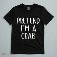 Pretend Crab Costume Halloween Lazy Easy T-Shirt thumb 5