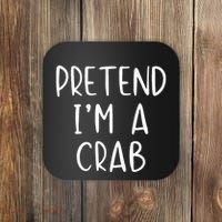 Pretend Crab Costume Halloween Lazy Easy Coaster thumb 0