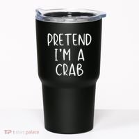 Pretend Crab Costume Halloween Lazy Easy Tumbler thumb 0