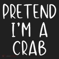 Pretend Crab Costume Halloween Lazy Easy Hat thumb 2