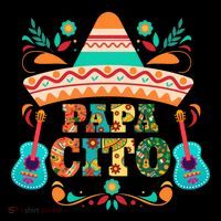 Papa Cito Cinco De Mayo Funny Music Graphic Cute Gift Coffee Mug thumb 5