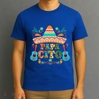 Papa Cito Cinco De Mayo Funny Music Graphic Cute Gift T-Shirt thumb 3