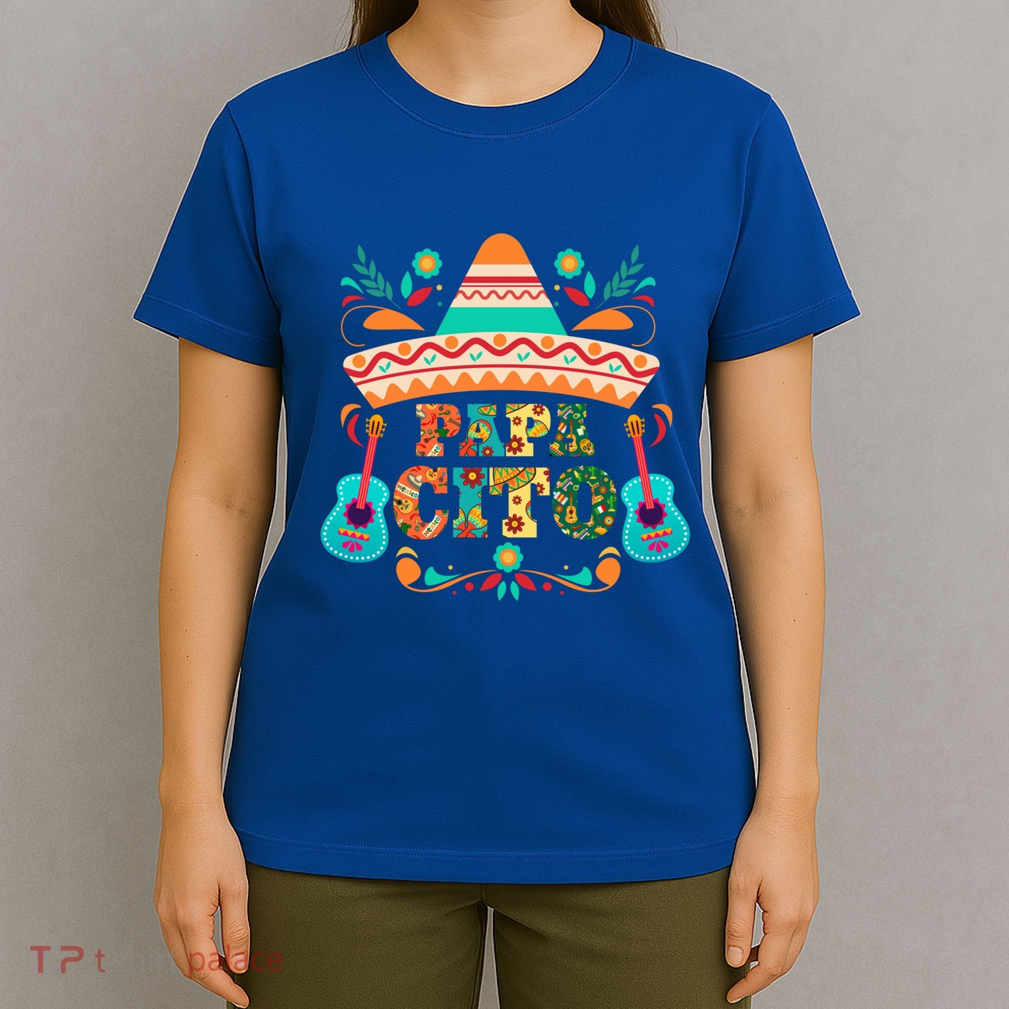 Papa Cito Cinco De Mayo Funny Music Graphic Cute Gift T-Shirt