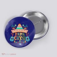 Papa Cito Cinco De Mayo Funny Music Graphic Cute Gift Button thumb 0