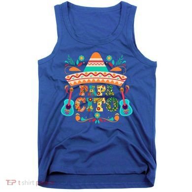 Papa Cito Cinco De Mayo Funny Music Graphic Cute Gift Tank Top