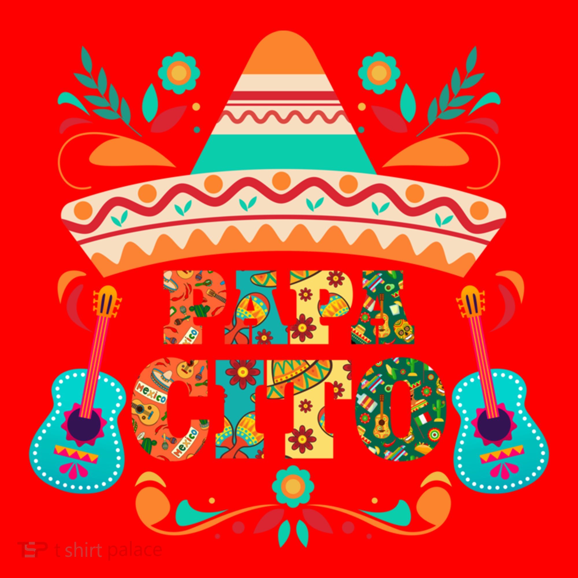 Papa Cito Cinco De Mayo Funny Music Graphic Cute Gift Santa Hat