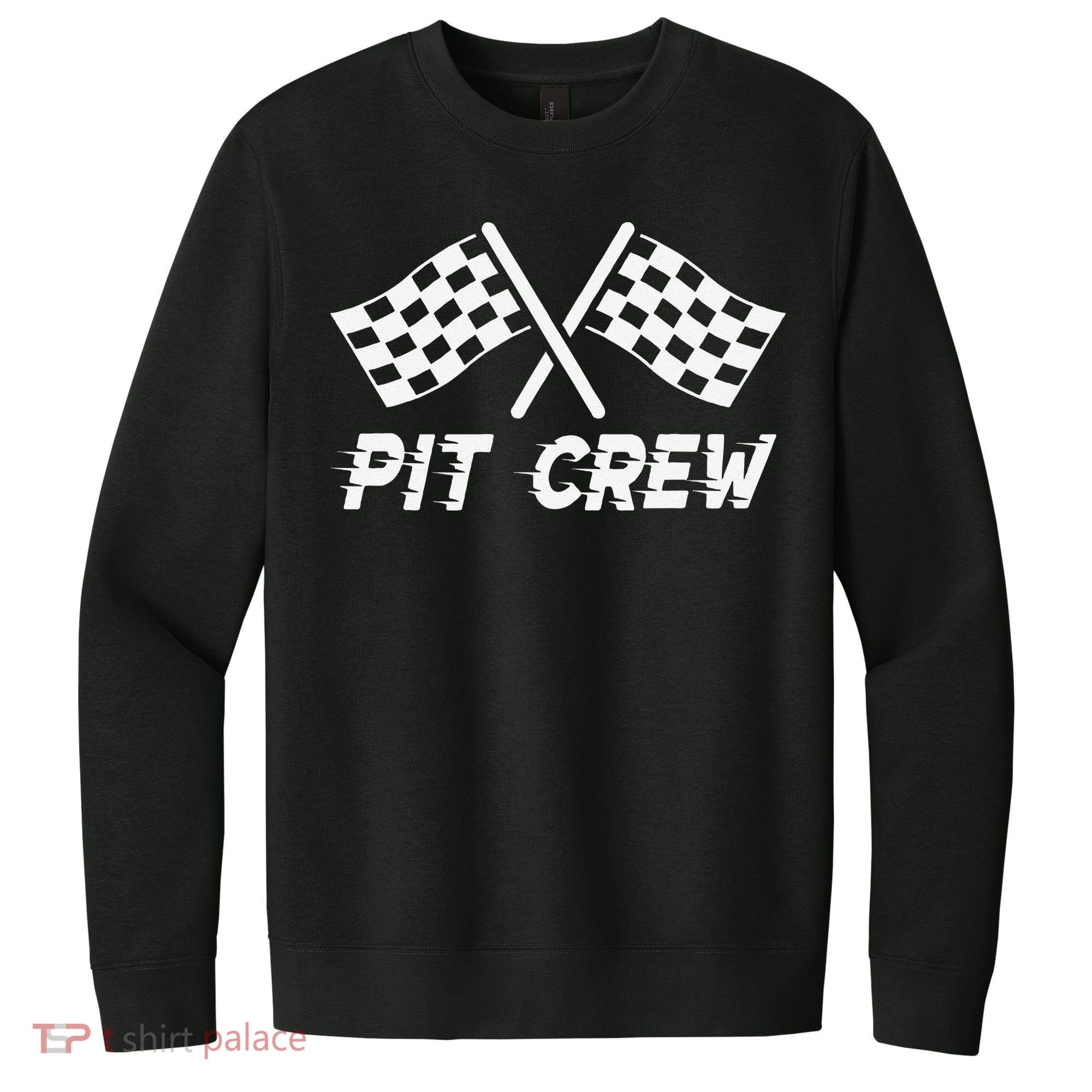 Pit Crew Costume For Race Car Parties V.I.T. Fleece Crew Sweatshirt