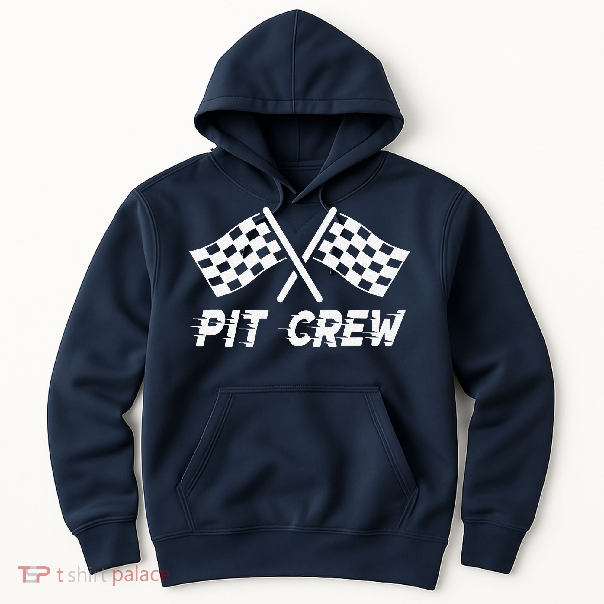 Pit Crew Costume For Race Car Parties Hoodie