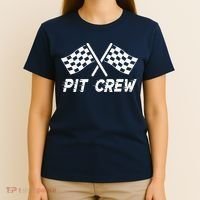 Pit Crew Costume For Race Car Parties T-Shirt thumb 4