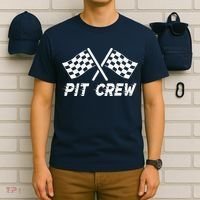 Pit Crew Costume For Race Car Parties T-Shirt thumb 6