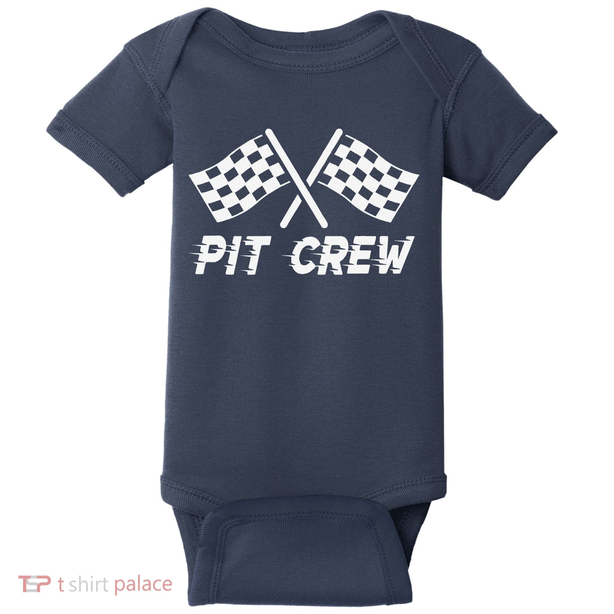 Pit Crew Costume For Race Car Parties Baby Bodysuit