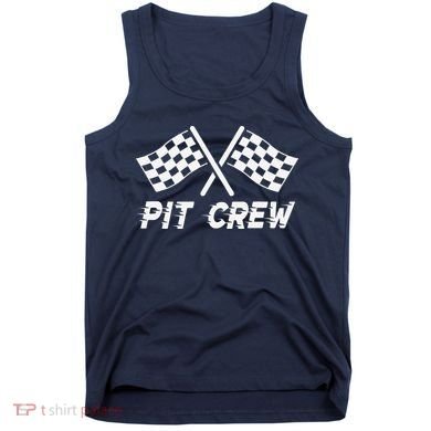 Pit Crew Costume For Race Car Parties Tank Top
