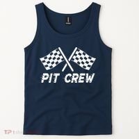 Pit Crew Costume For Race Car Parties Tank Top thumb 2