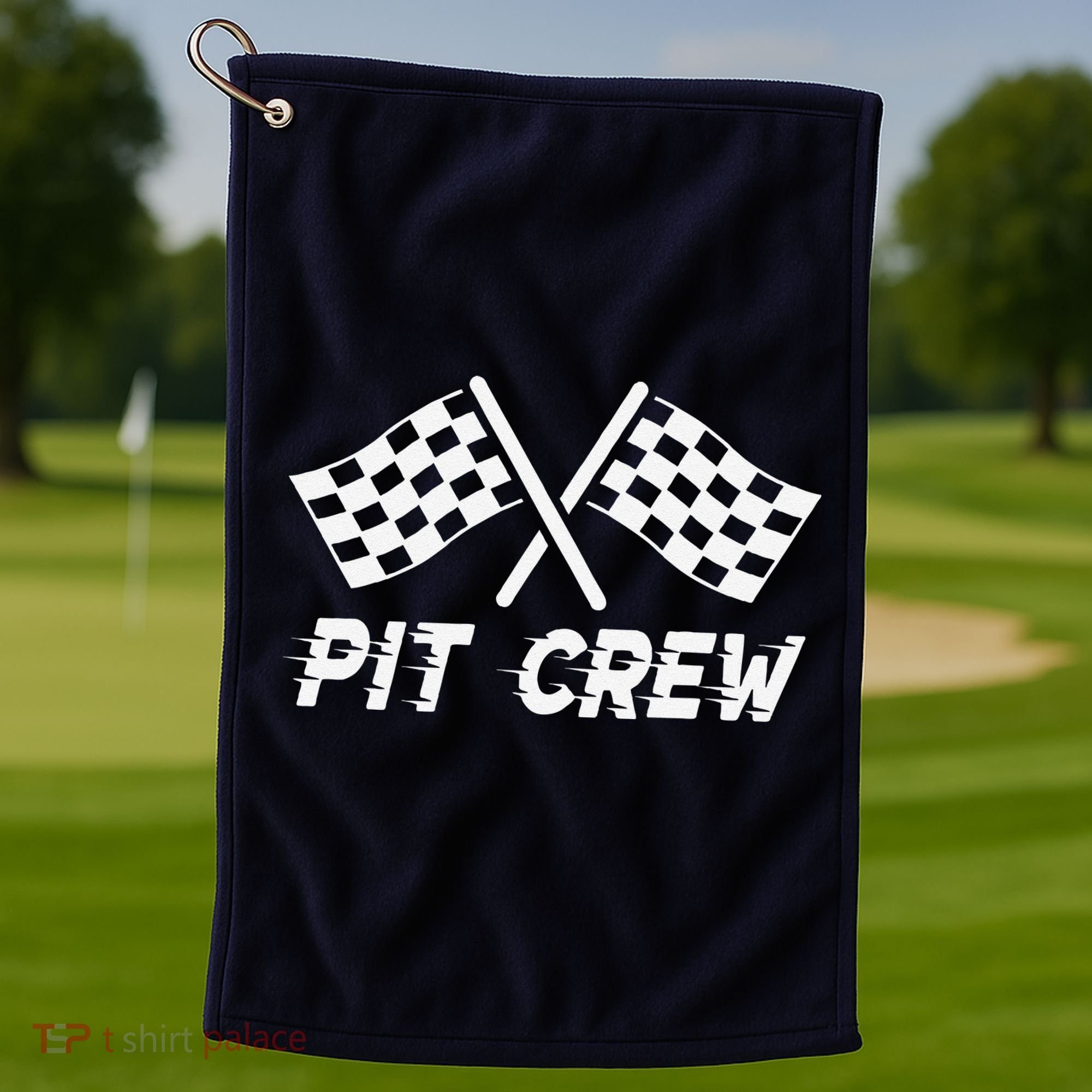 Pit Crew Costume For Race Car Parties Golf Towel
