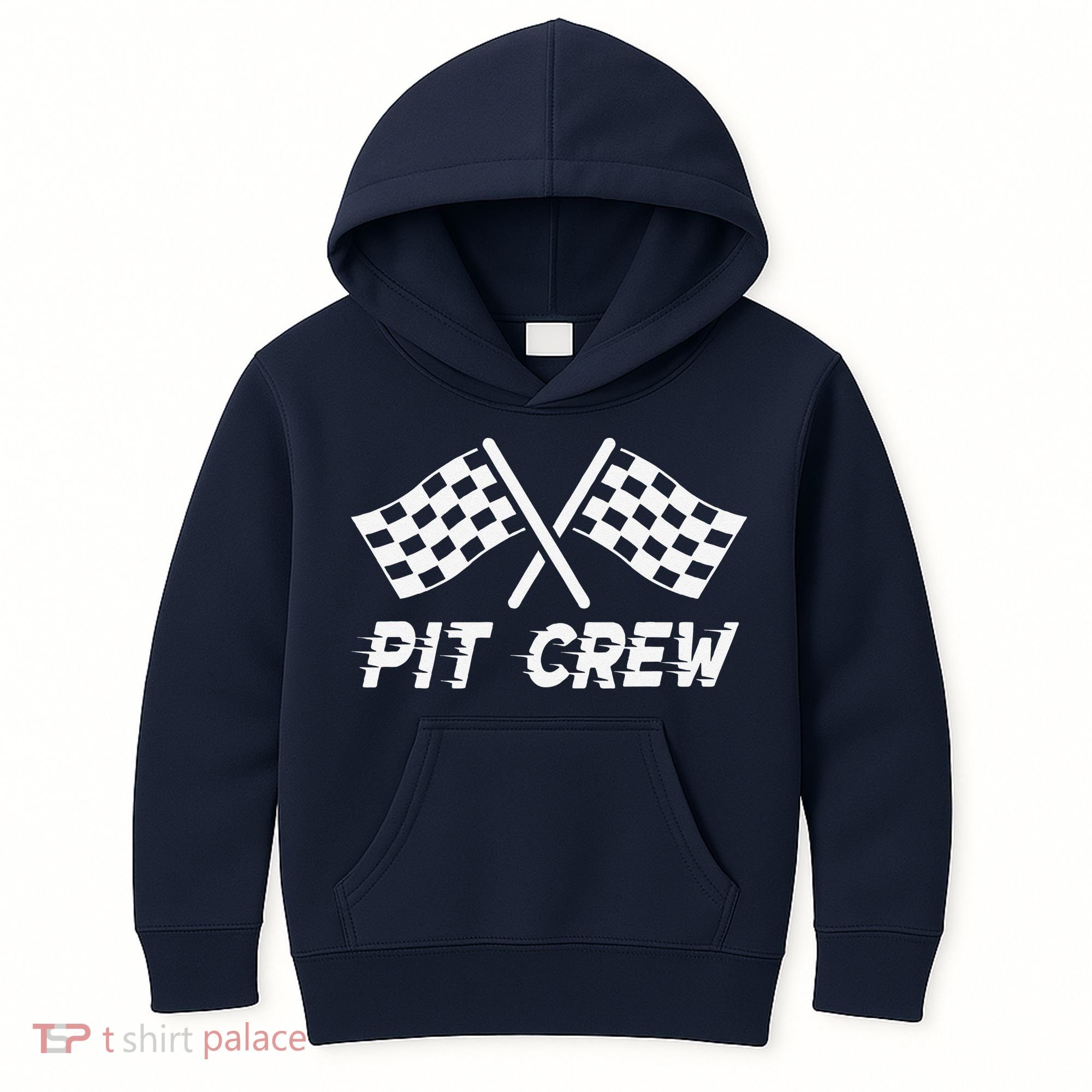 Pit Crew Costume For Race Car Parties Kids Hoodie