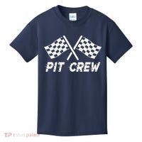 Pit Crew Costume For Race Car Parties Kids T-Shirt thumb 0
